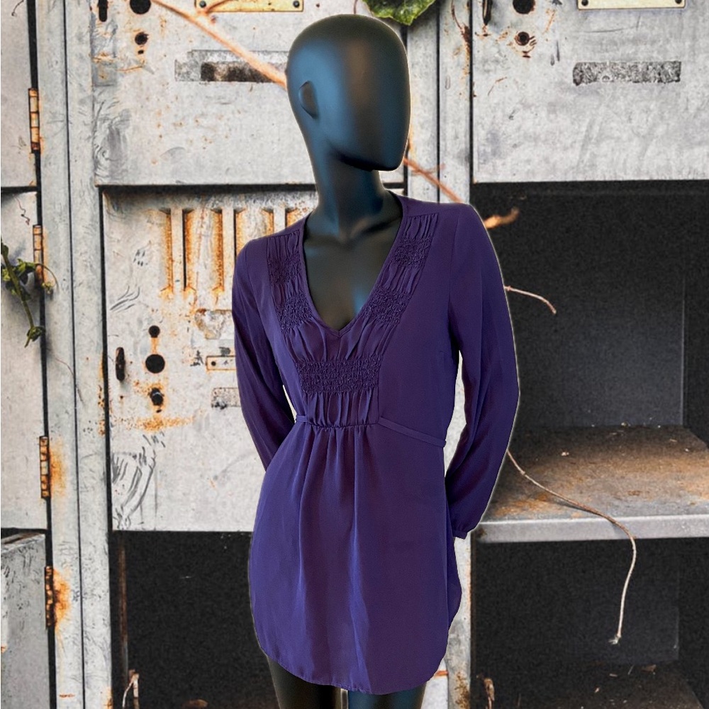 Purple blouse